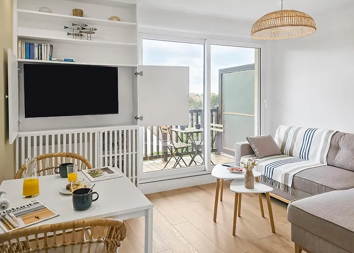 South-facing Terrace, Direct Access Apartamento Cabourg