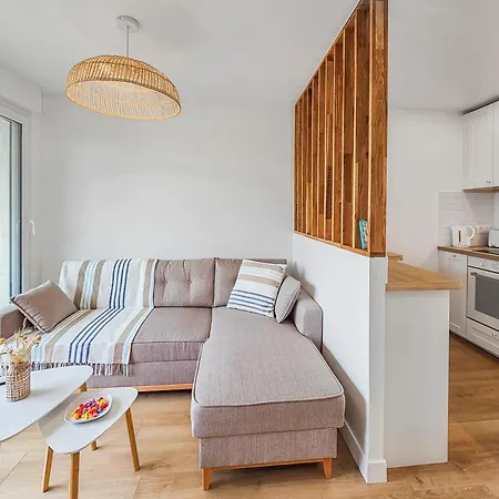 Apartman South-facing Terrace, Direct Access Cabourg